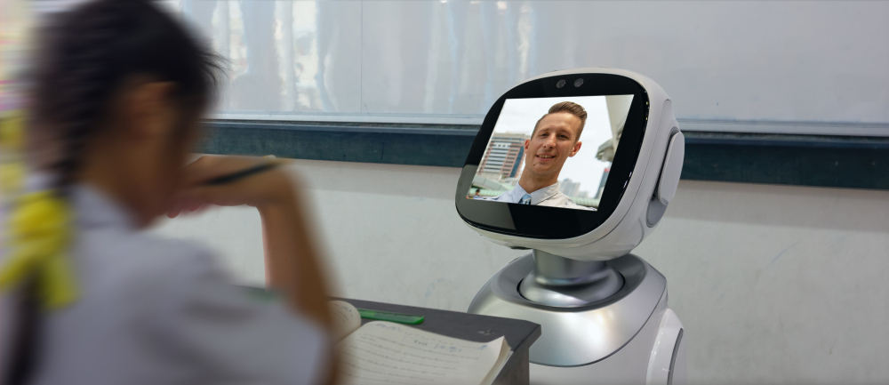 How students can learn remotely with telepresence robots